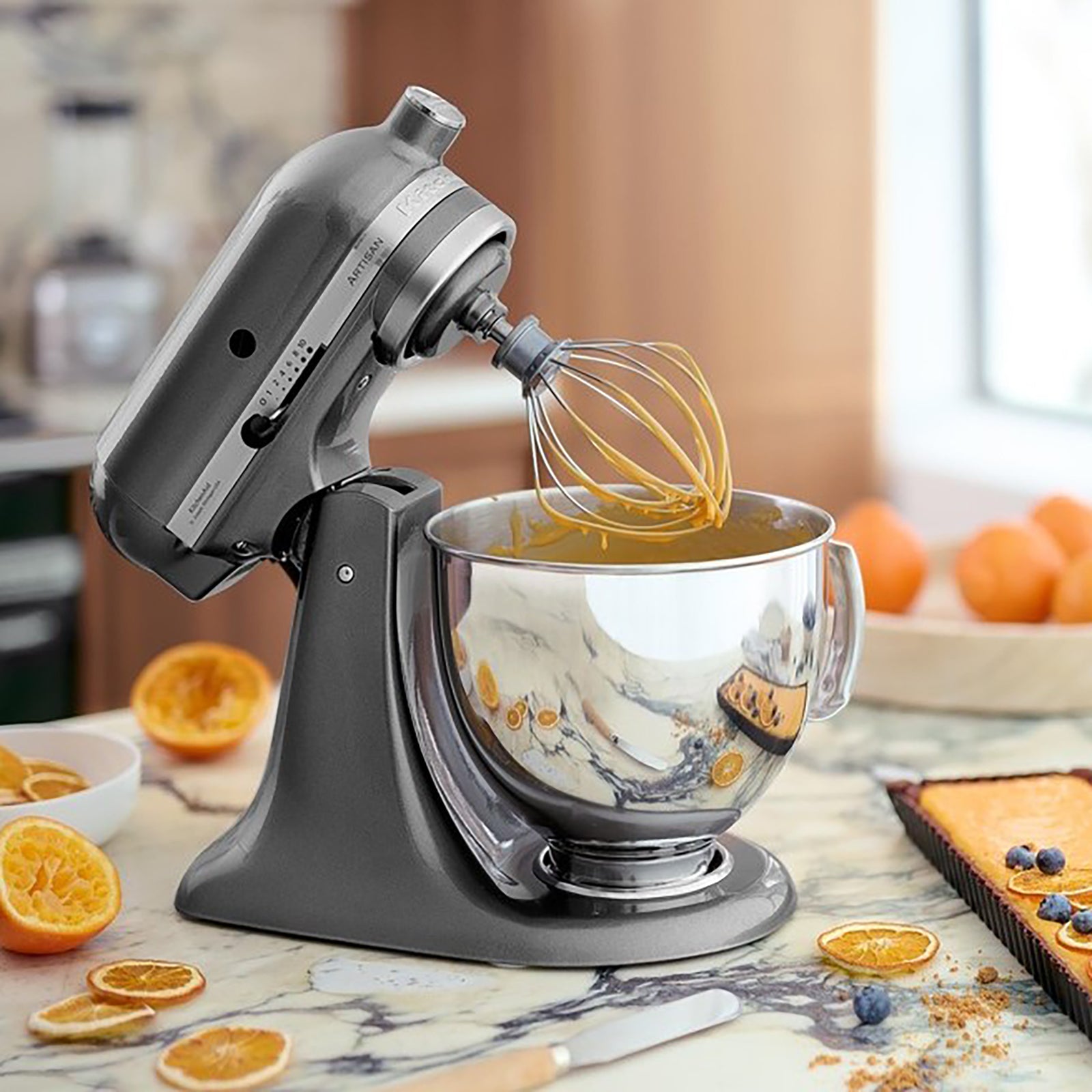 Kitchenaid 5KSM175PSEMS Medallion Silver Stand Mikser 4.8 L | Jumbo