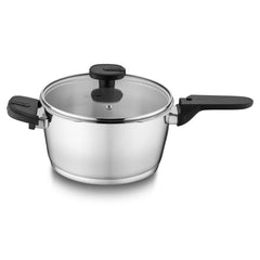Jumbo Prime Master İndüksiyon Tabanlı Çelik Düdüklü Tencere Seti  4+6 Litre