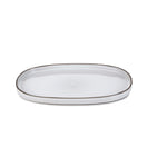 Revol Caractere Beyaz Oval Tabak 35x21 cm
