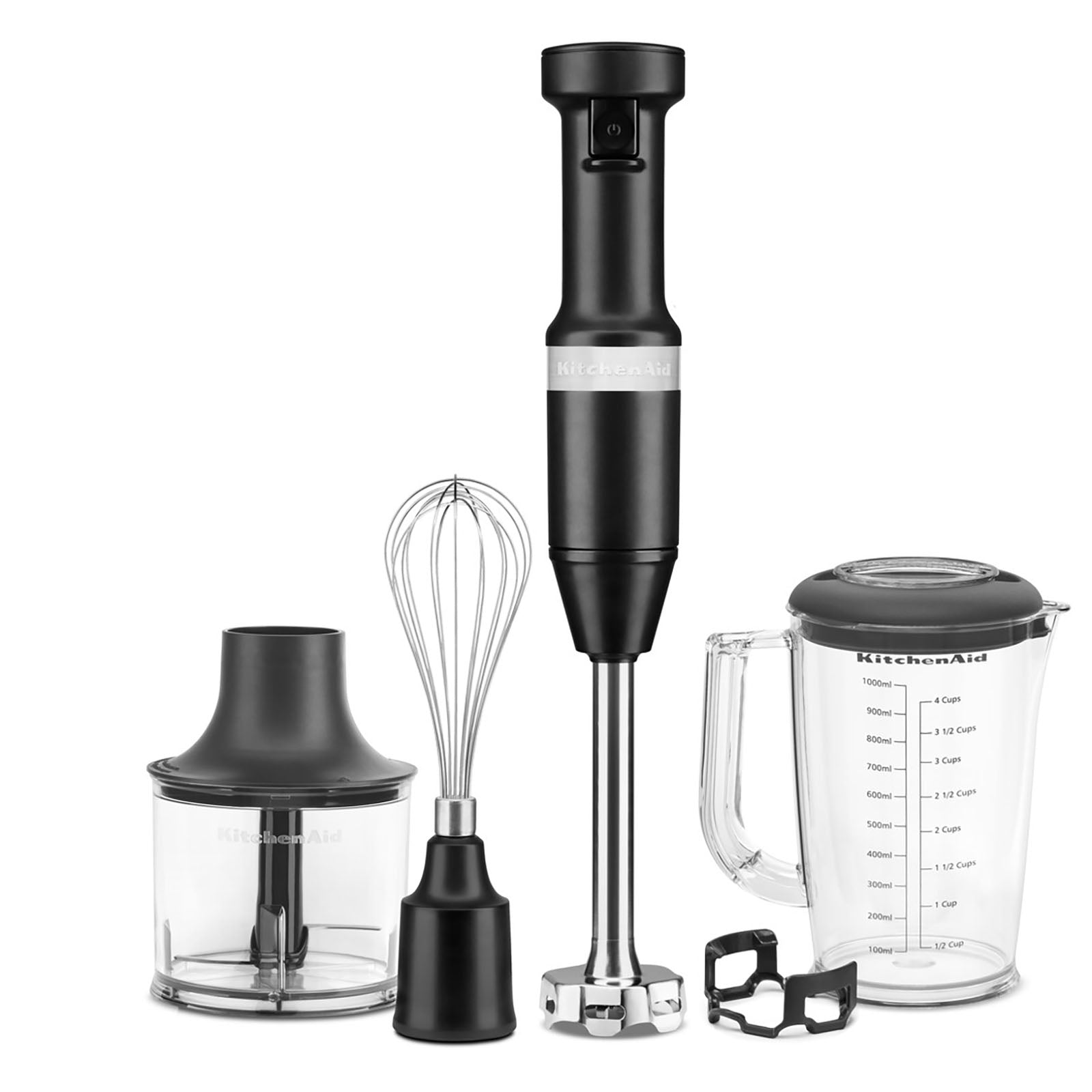 Kitchenaid 5KHBV83EBM Aksesuarlı El Blenderı Black Matte