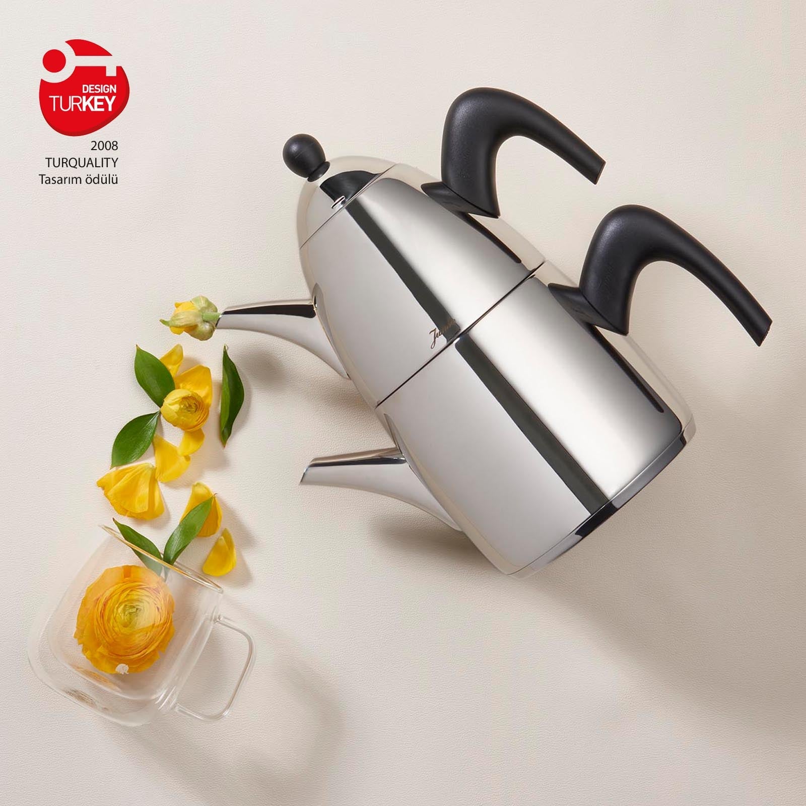 Jumbo 6500 Siyah Çaydanlık