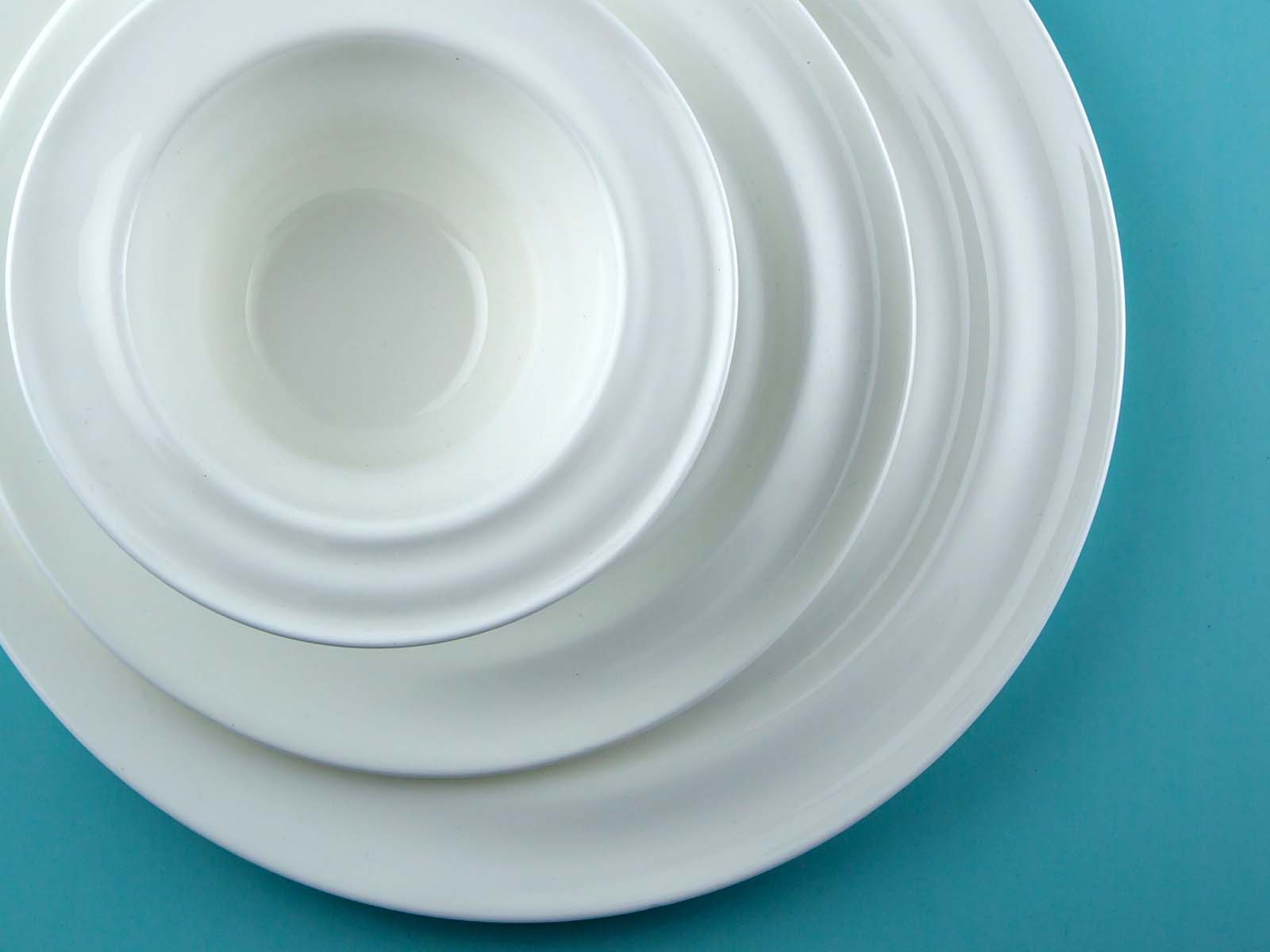 Jumbo Aqua Beyaz 58 Parça 12 Kişilik Yemek Takımı