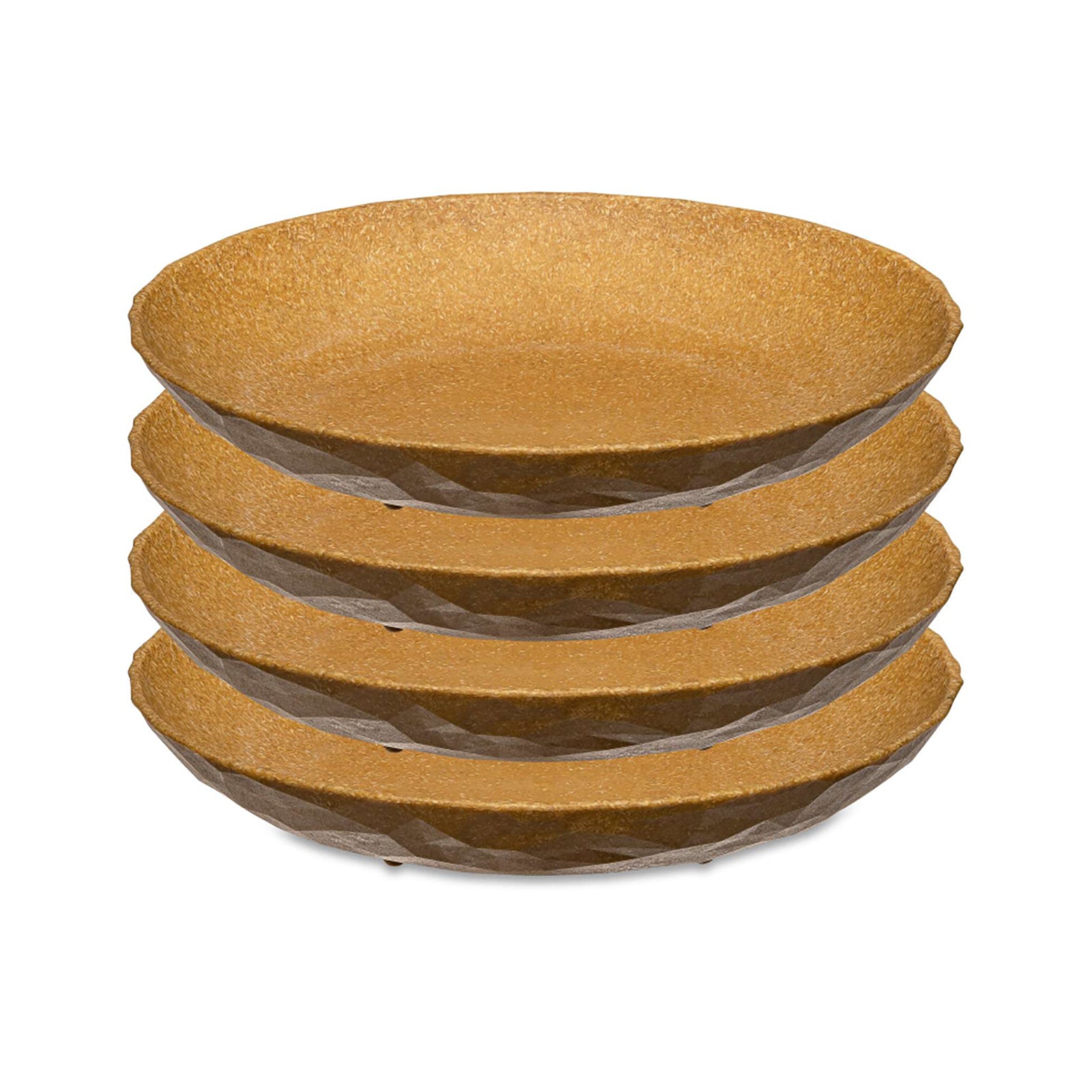 Koziol 4'lü Kahverengi Tabak 22 cm