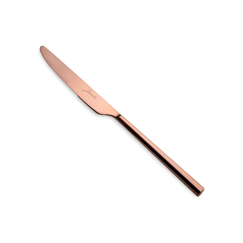Jumbo 1001 Titanyum Bronz 12 Kişilik 84 Parça Çatal Kaşık Bıçak Takımı