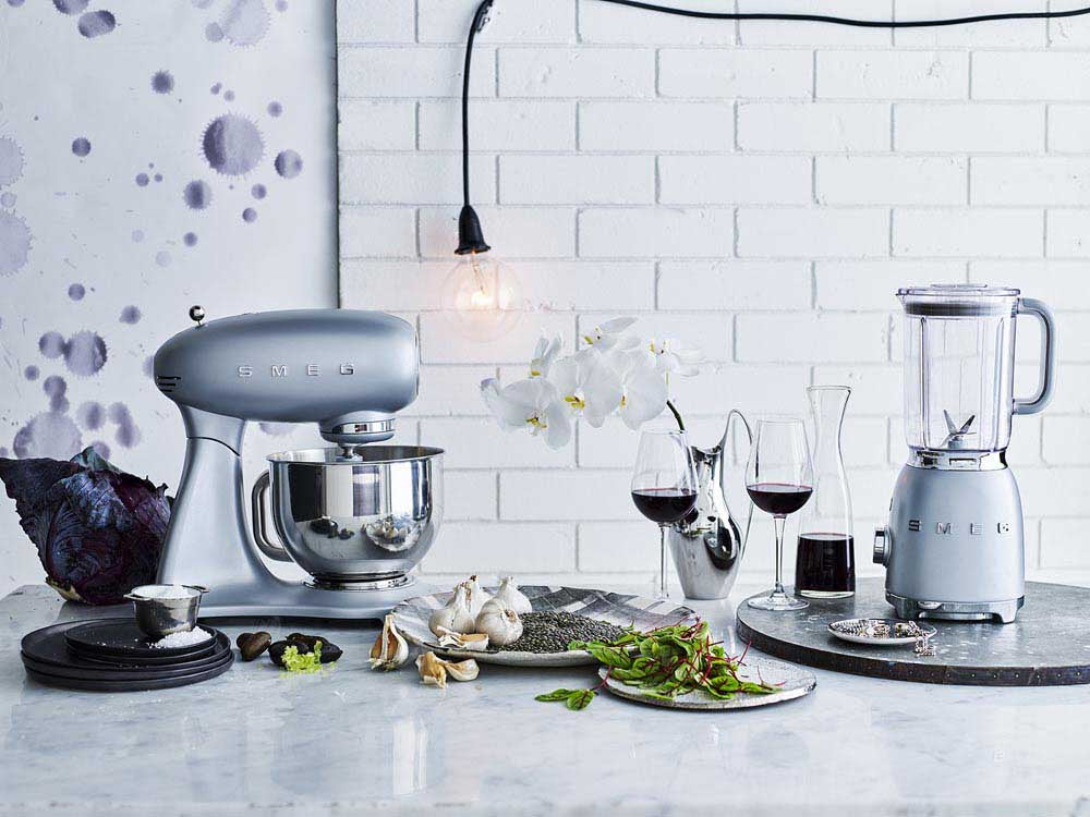 Smeg Hamur Karıştırma Makinesi Silver Smf02Sveu
