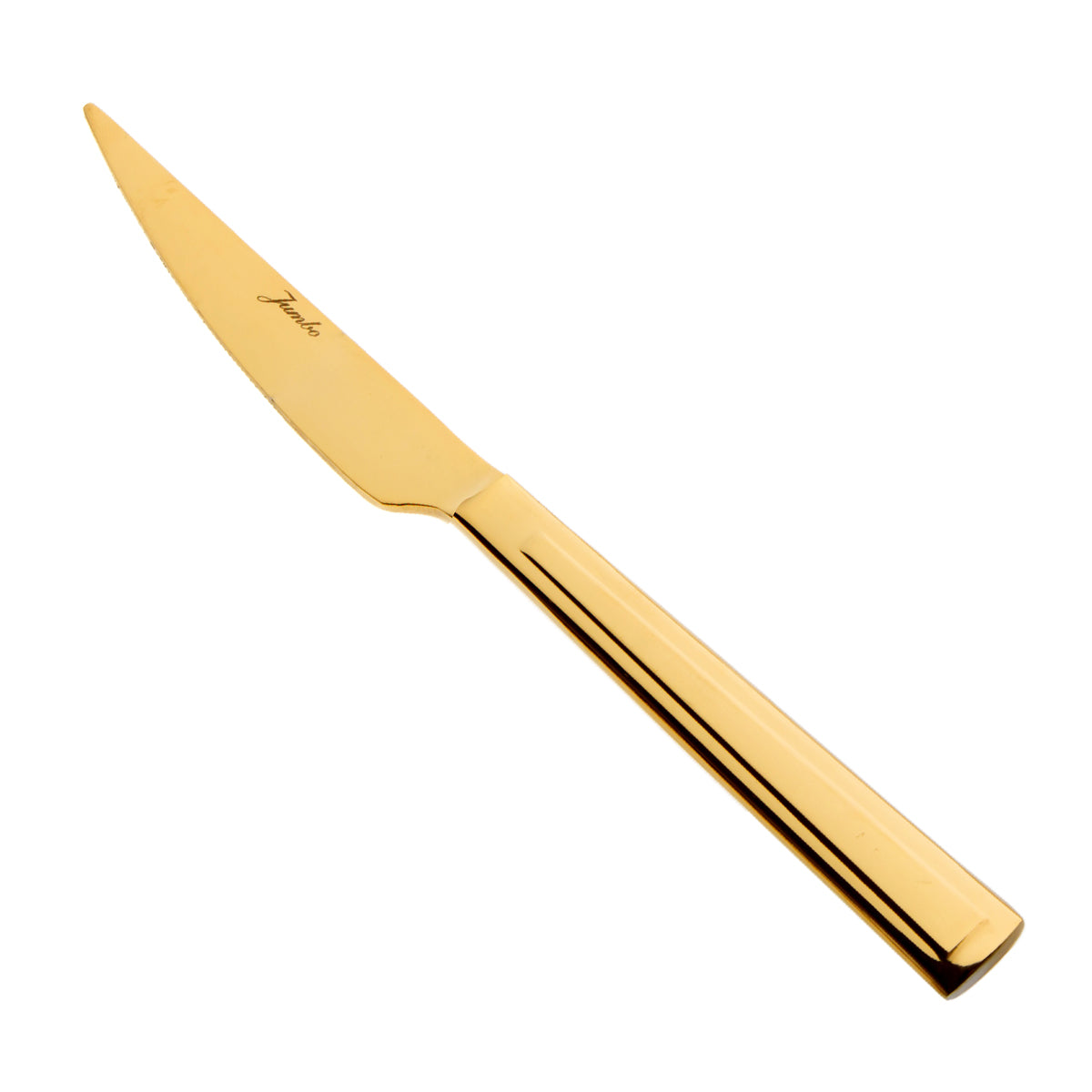 Jumbo Athena Titanyum Gold 6 Kişilik 24 Parça Tatlı Çatal Kaşık Bıçak Takımı