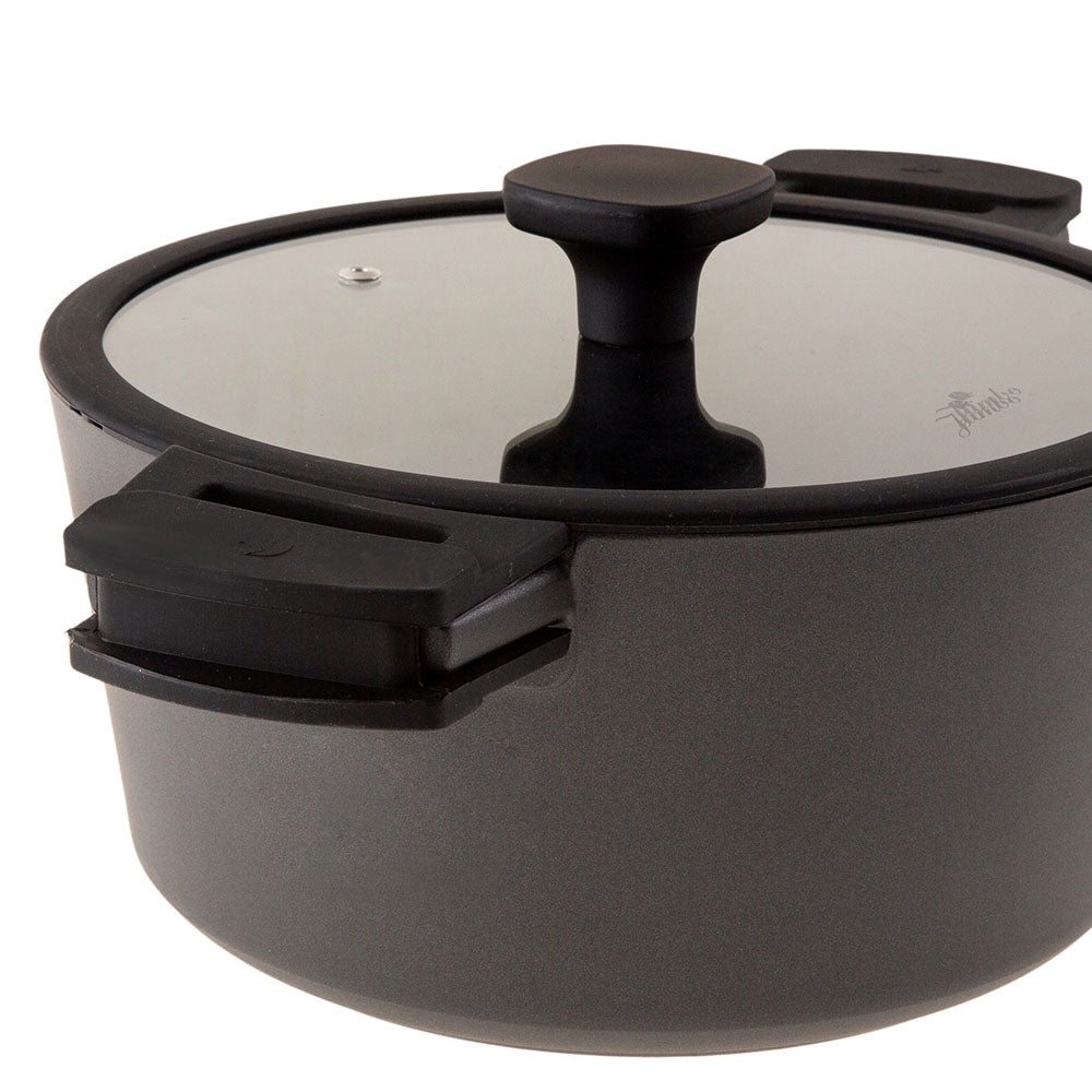 Jumbo Black Cook 7 Parça İndüksiyon Tabanlı Döküm Tencere Seti | Jumbo