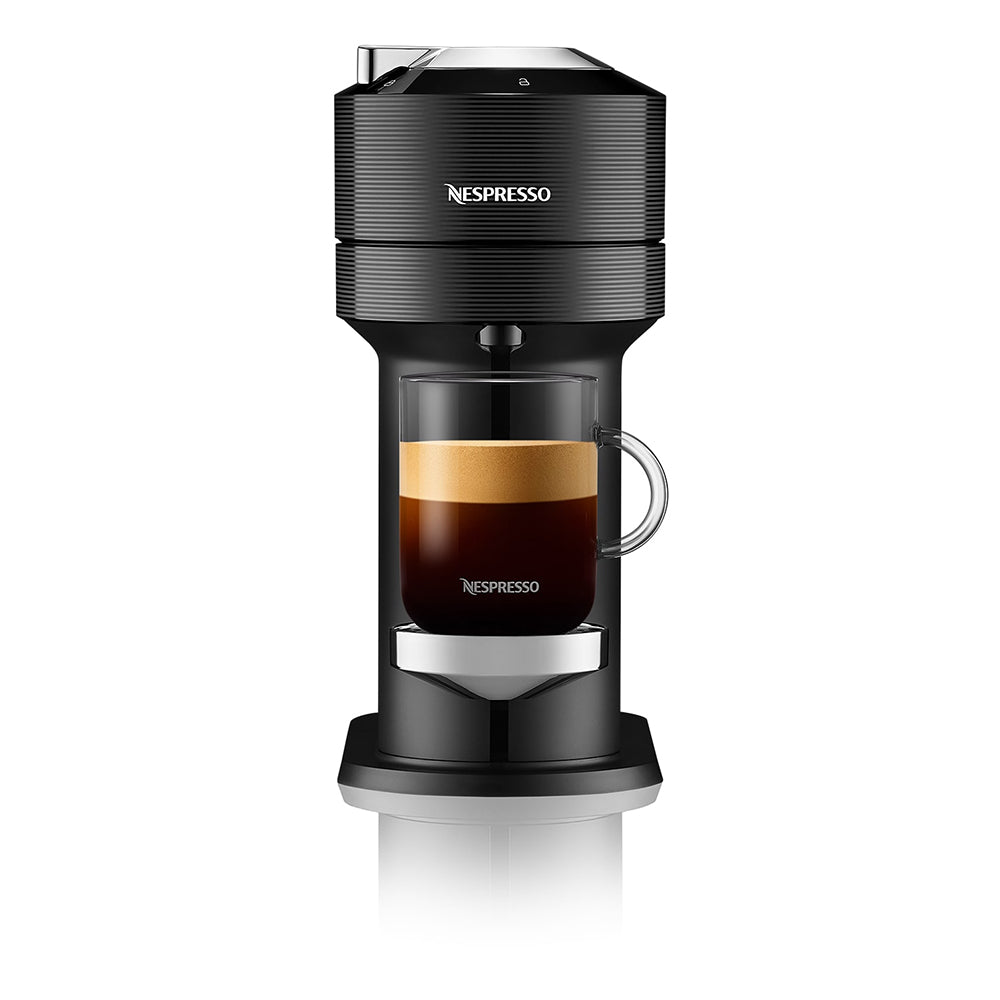 Nespresso Vertuo Bundle Next C Premium Black+Aero 4 Kapsül Kahve Makinesi