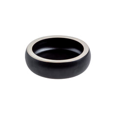 Canvas Black Düz Tabak 12 cm
