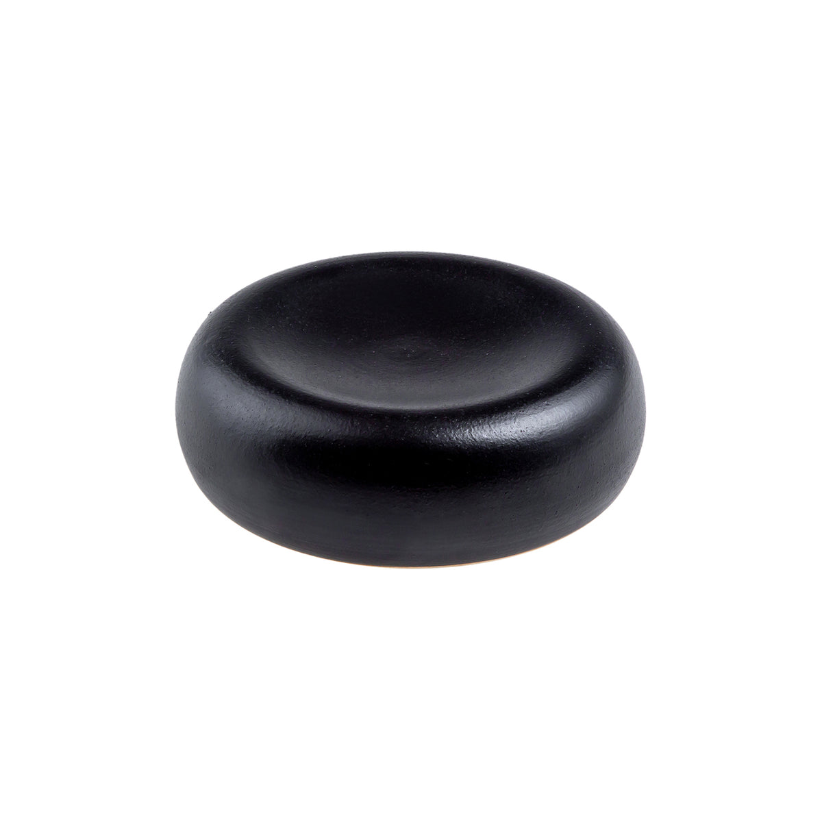 Canvas Black Düz Tabak 12 cm