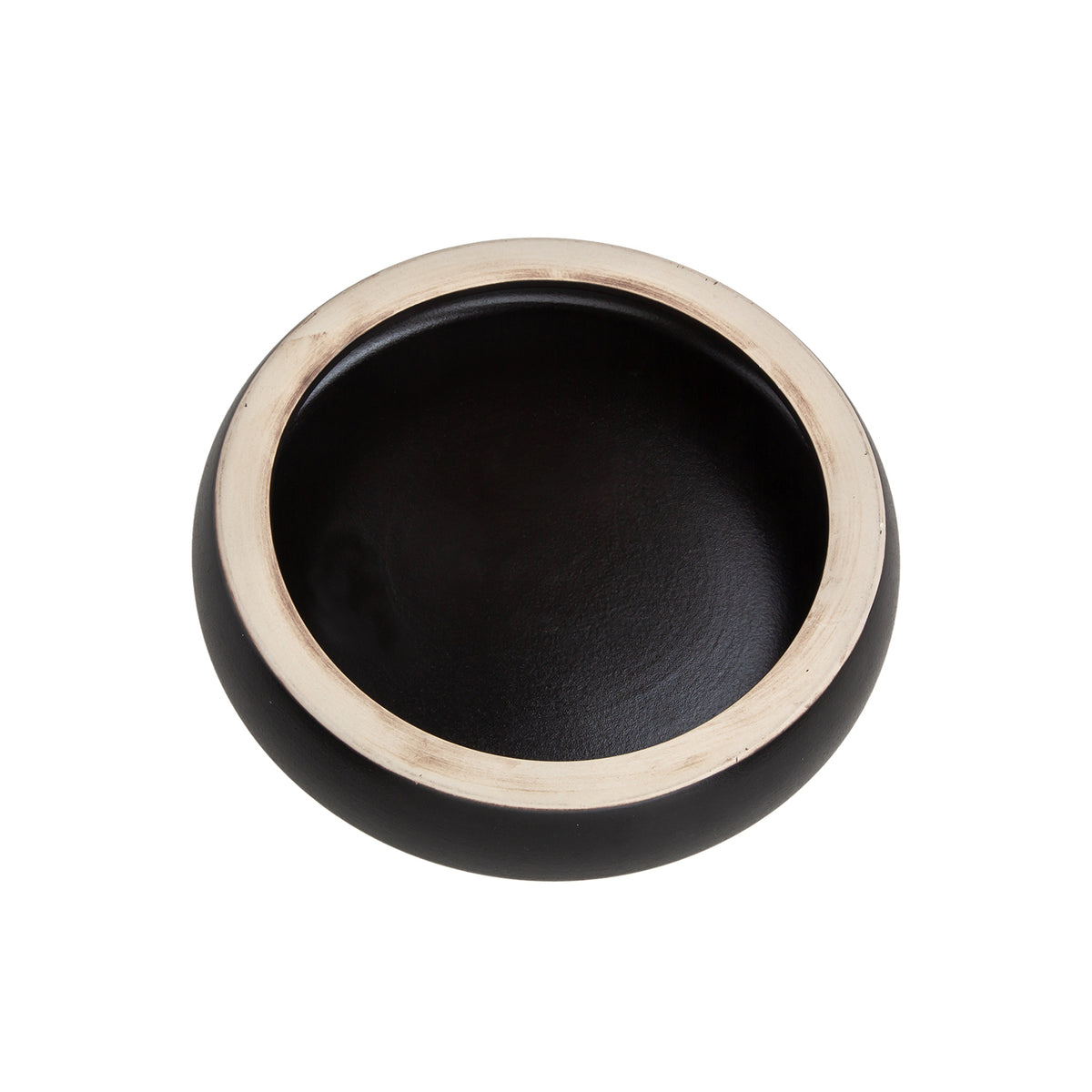Canvas Black Düz Tabak 22 cm