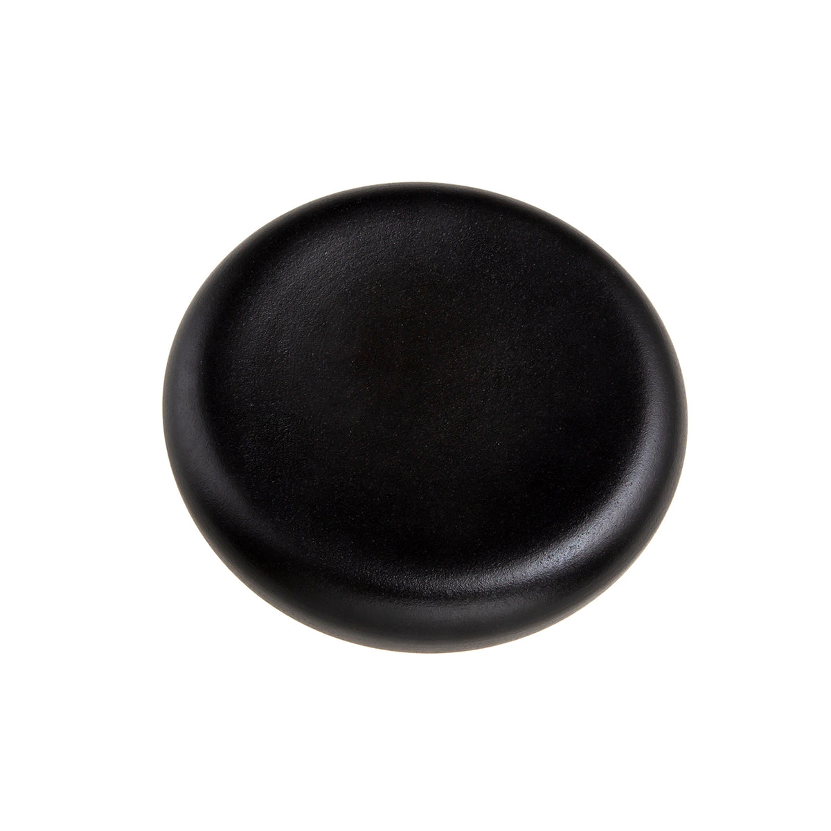 Canvas Black Düz Tabak 22 cm