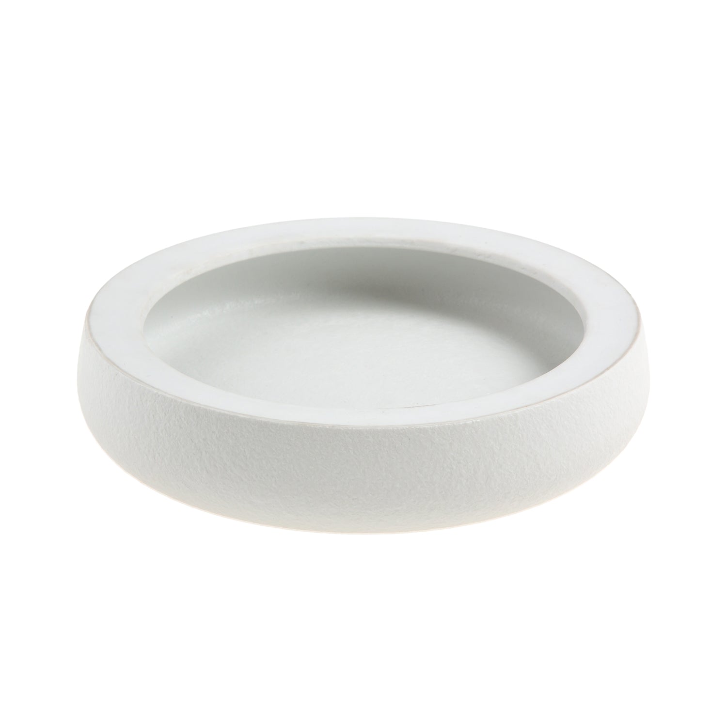 Canvas White Düz Tabak 25 cm
