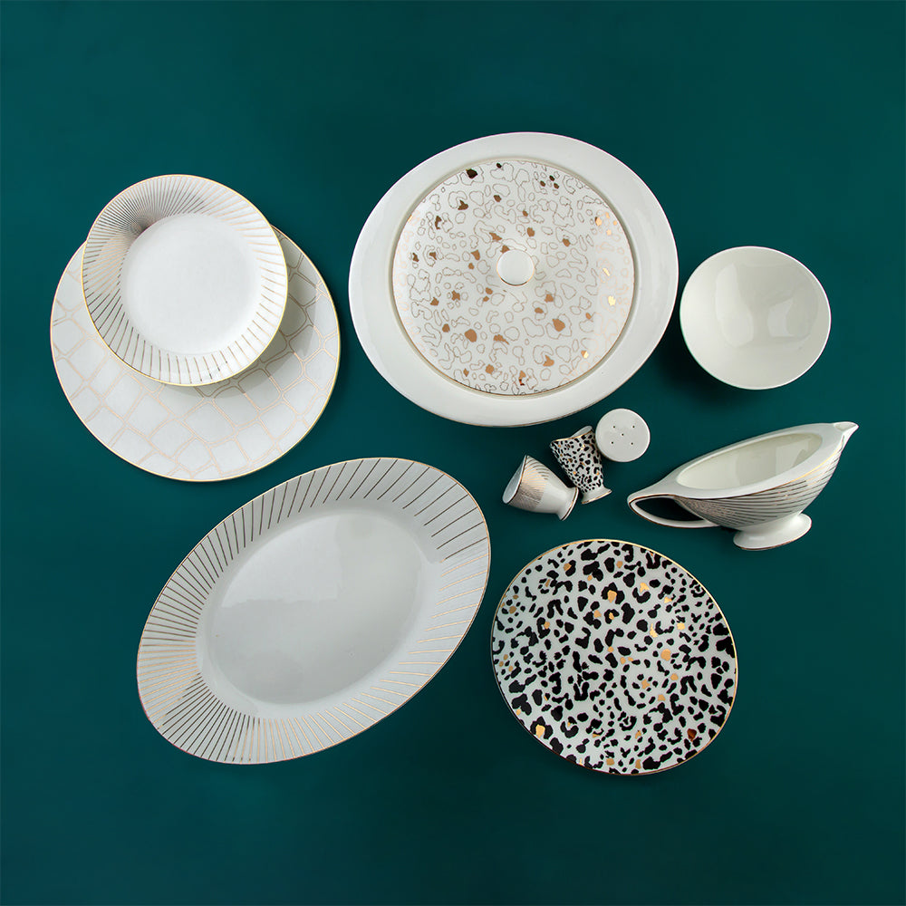 Jumbo Safari 64 Parça 12 Kişilik Yemek Takımı | Jumbo