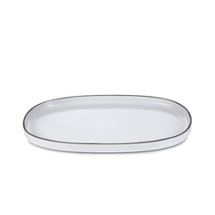 Revol Caractere Beyaz Oval Tabak 7 cm