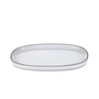 Revol Caractere Beyaz Oval Tabak 7 cm