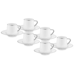 Jumbo Valetta Platin 6 Kişilik Fincan Takımı