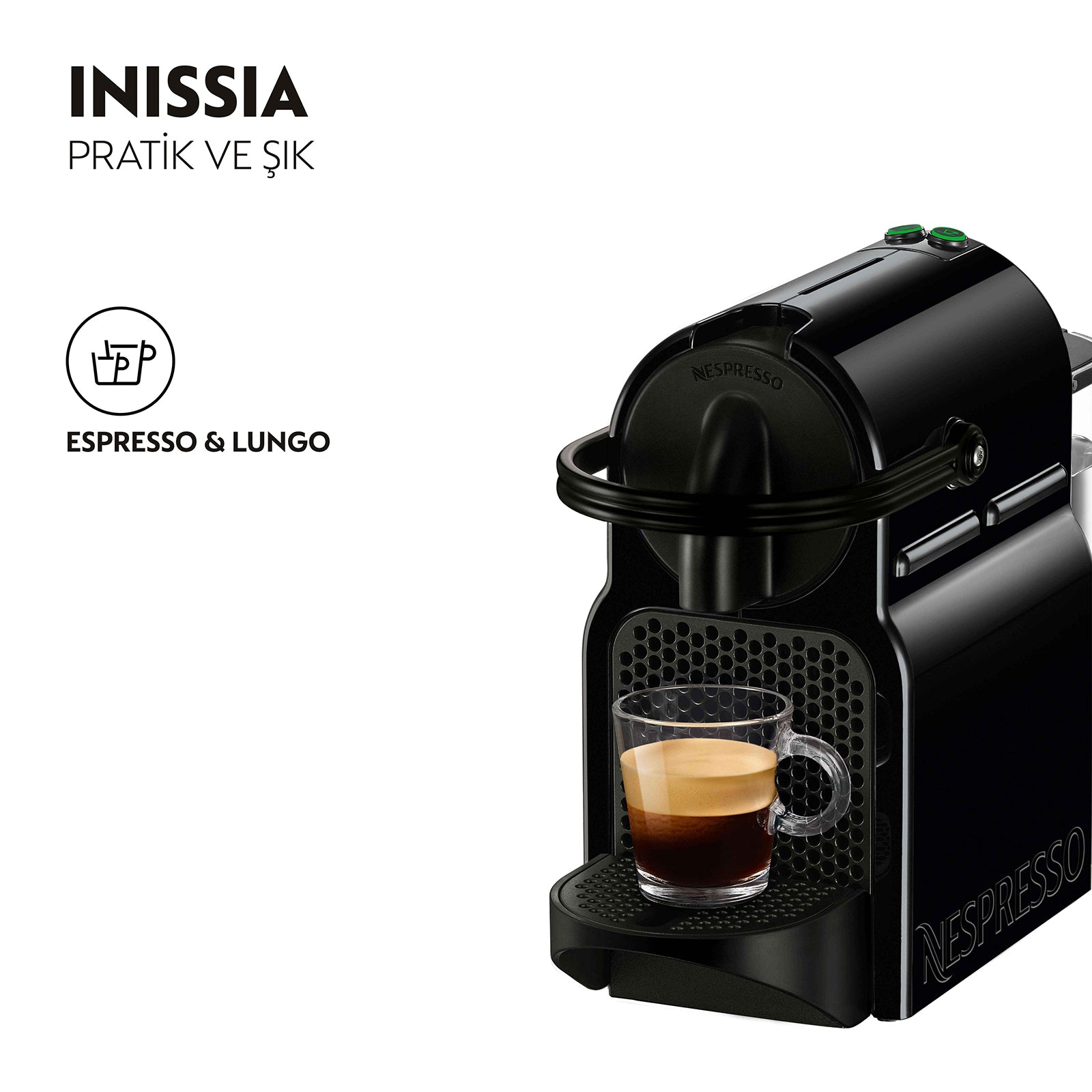 NESPRESSO INISSIA D40 BLACK | Jumbo