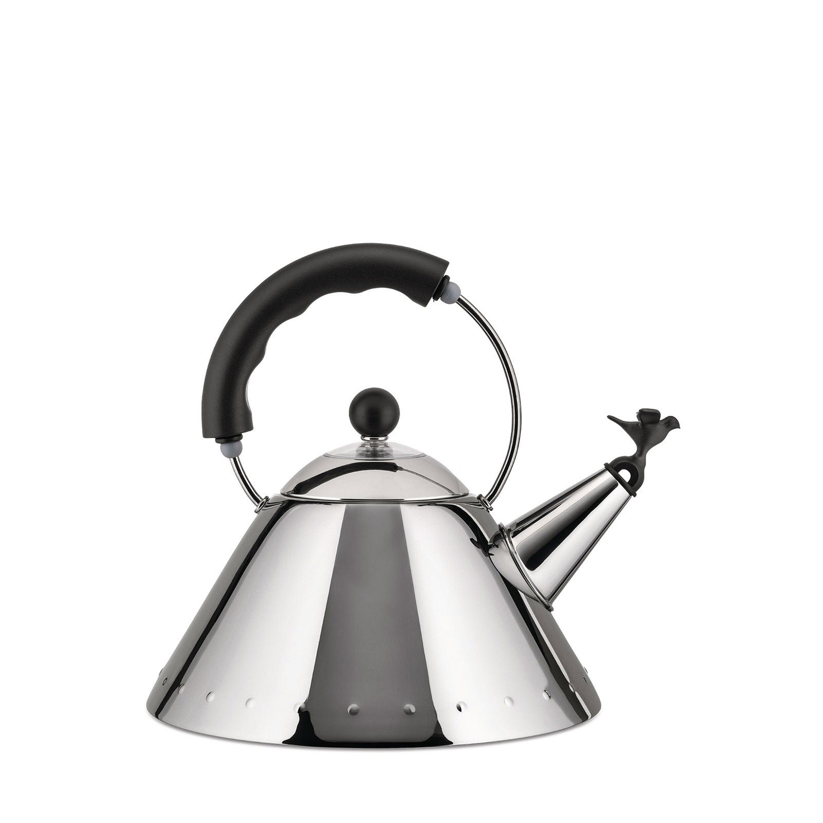 Alessi Siyah Kuşlu Kettle 2 Litre