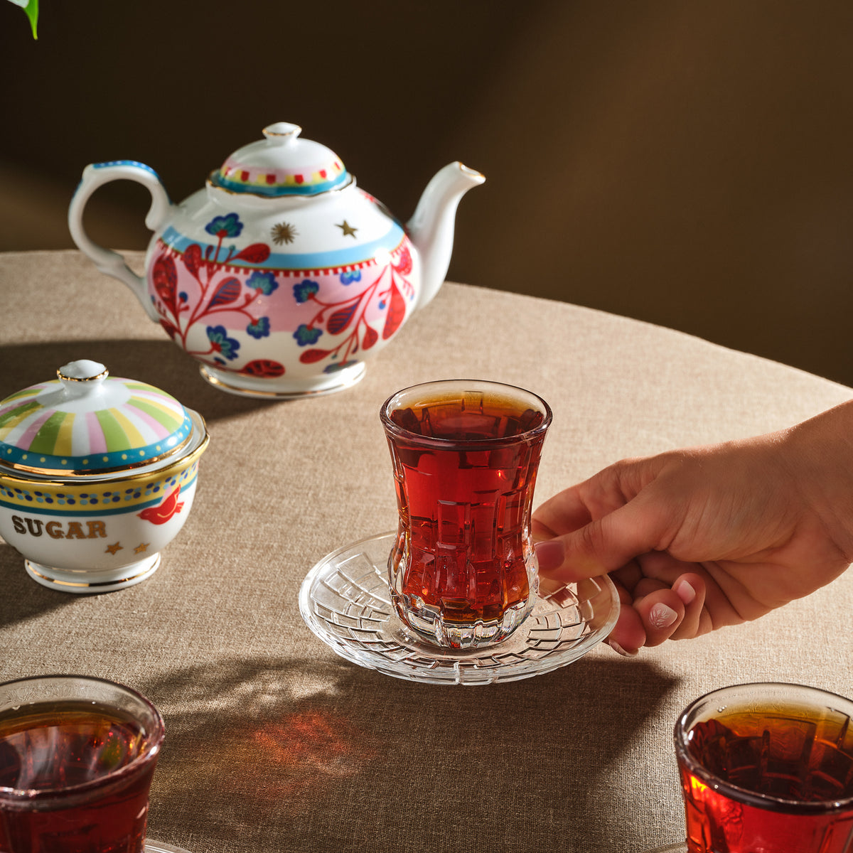 Rcr Etna 6'lı Çay Bardağı Takımı 140 ml
