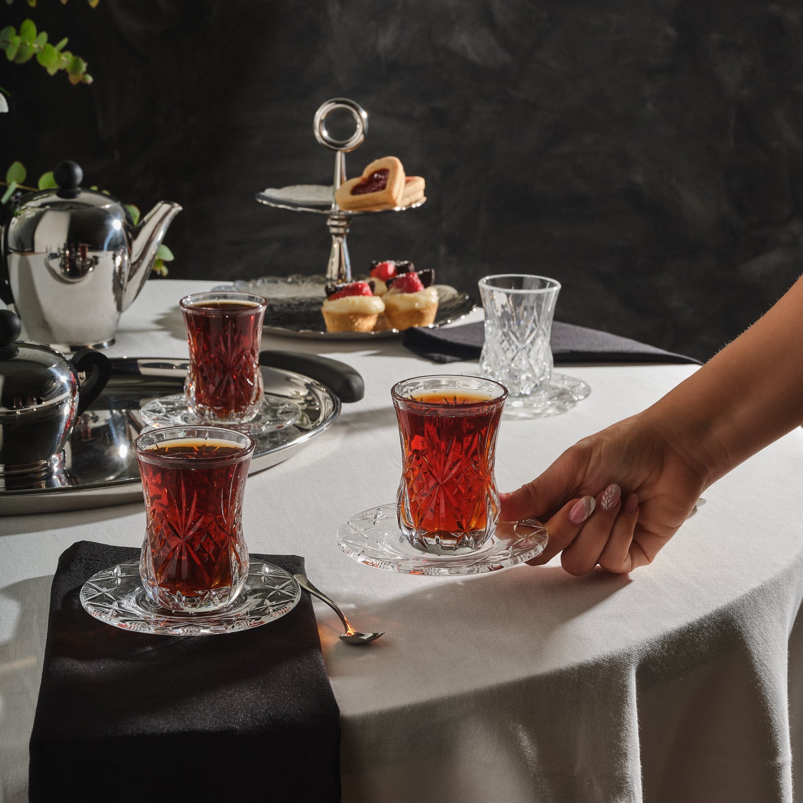Rcr Melodia 12'li Çay Bardağı Takımı 140 ml