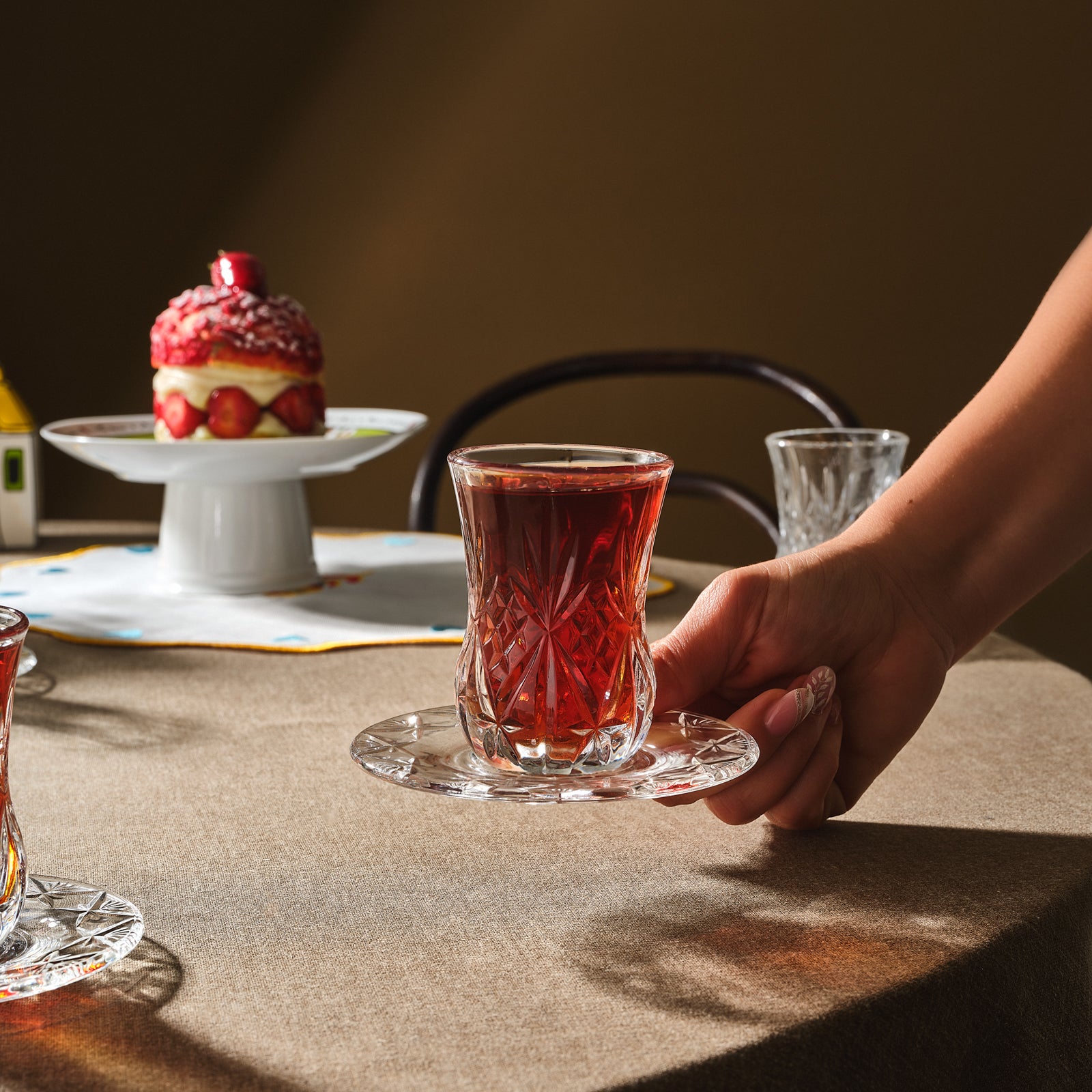 Rcr Melodia 12'li Çay Bardağı Takımı 140 ml