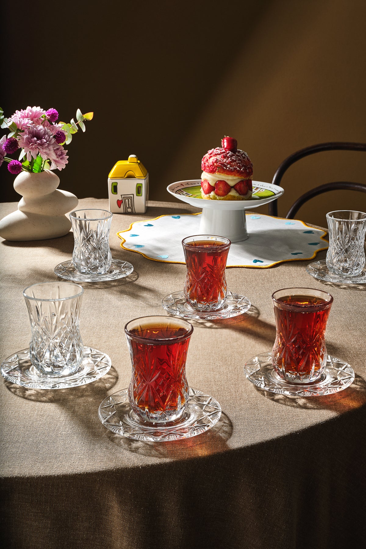 Rcr Melodia 12'li Çay Bardağı Takımı 140 ml