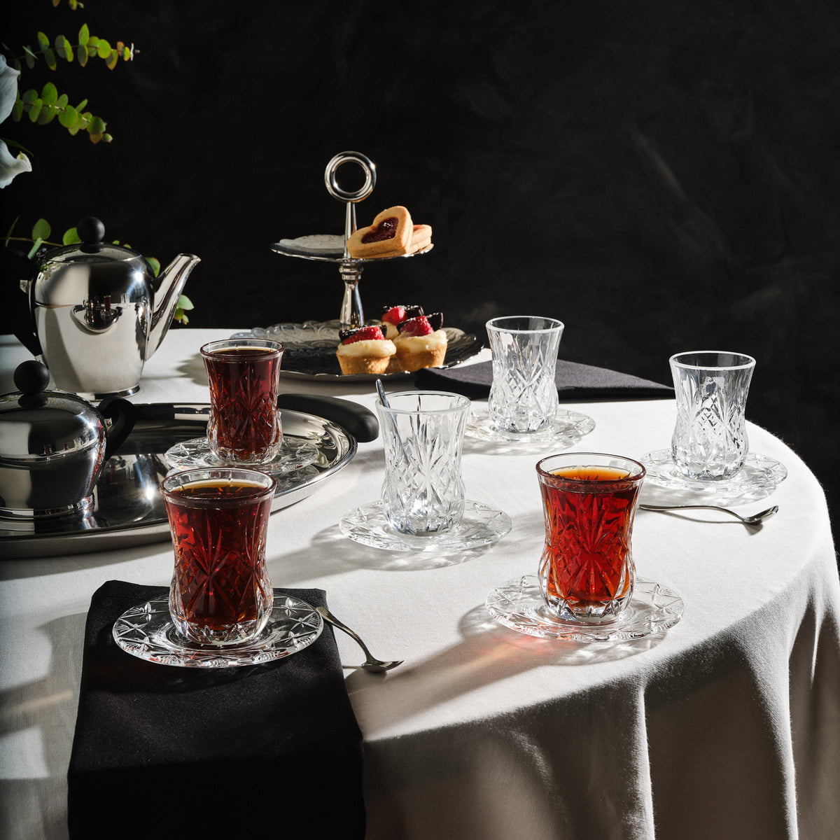Rcr Melodia 6'lı Çay Bardağı Takımı 140 ml