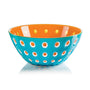 Guzzini Le Murrine Kase Mavi Turuncu 25 cm