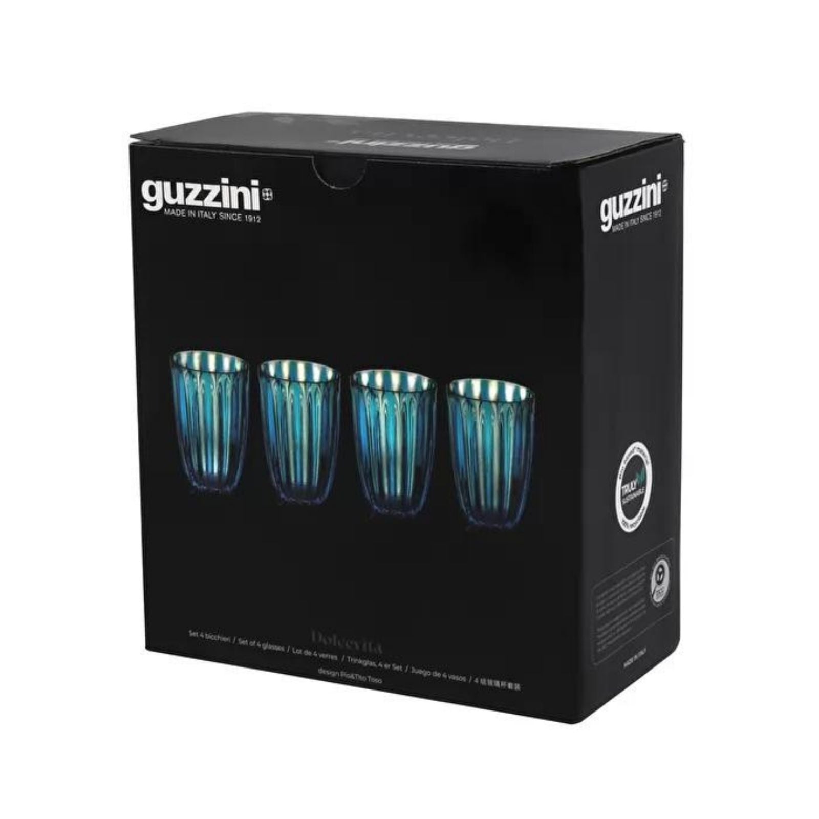 Guzzini Dolce Vita Zümrüt 4'lü Bardak