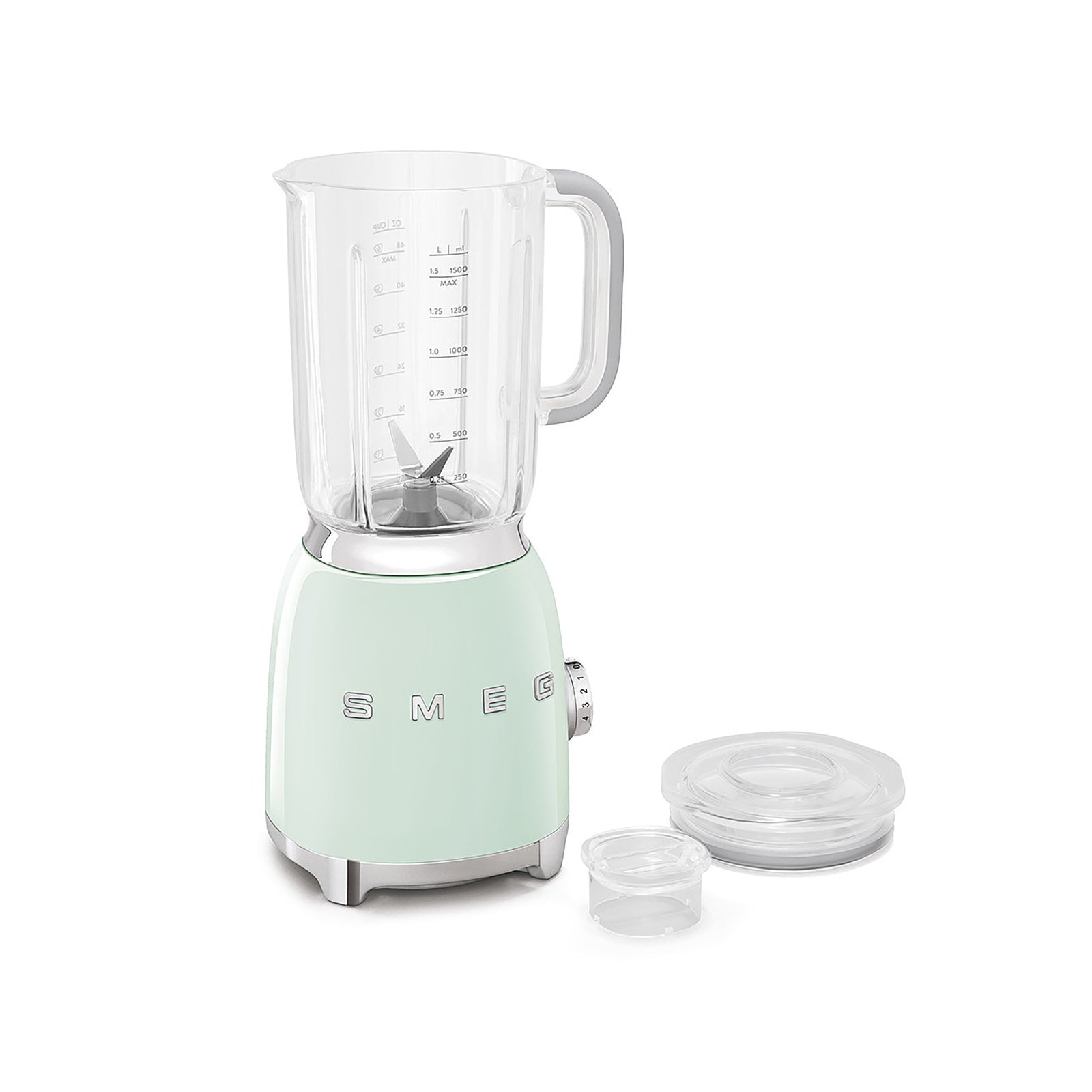 Smeg Blender Linea 50'S Retro Style Green Blf01Pgeu