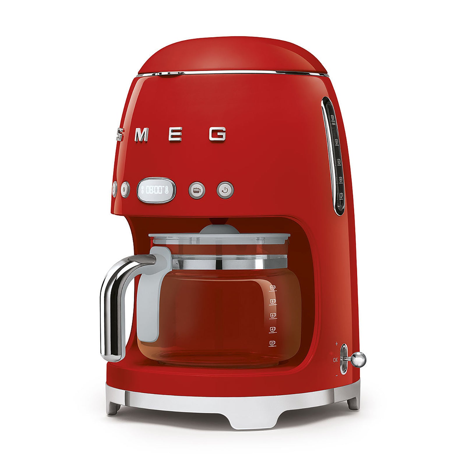 SMEG FİLTRE KAHVE MAKİNESİ RED DCF02RDEU