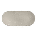 Baci Milano Joke Table&amp;Kitchen Melamin Oval Servis Tabağı 53x24 cm - Kahverengi