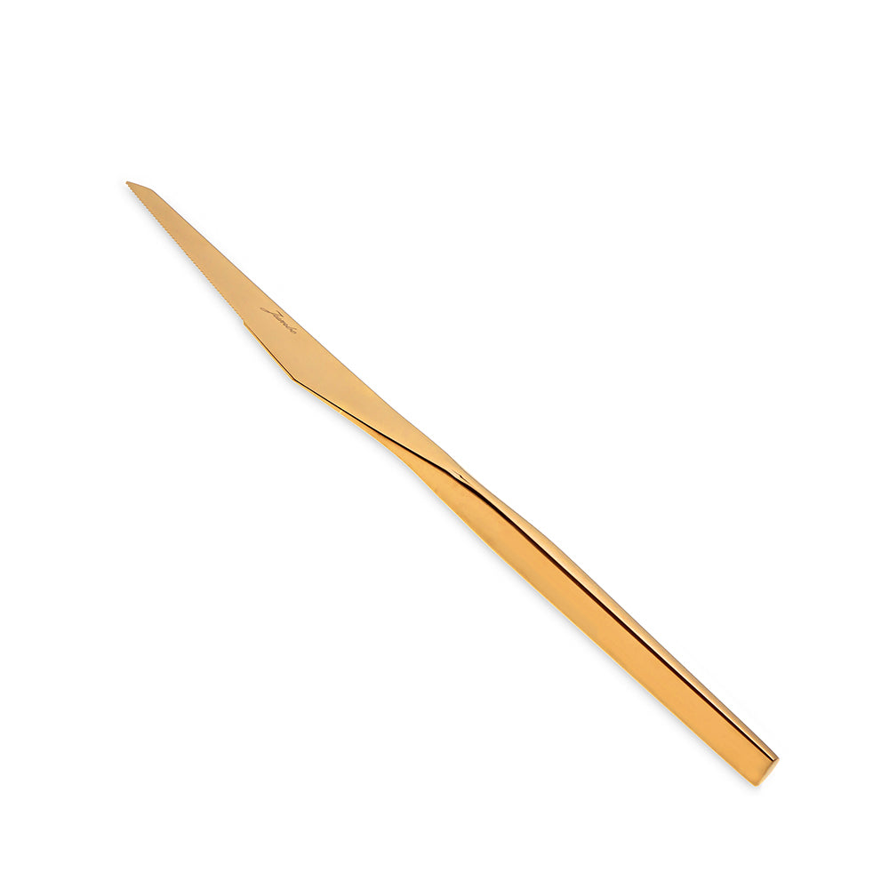 Jumbo 5100 Quartz Titanyum Gold 12 Kişilik 84 Parça Çatal Kaşık Bıçak Takımı