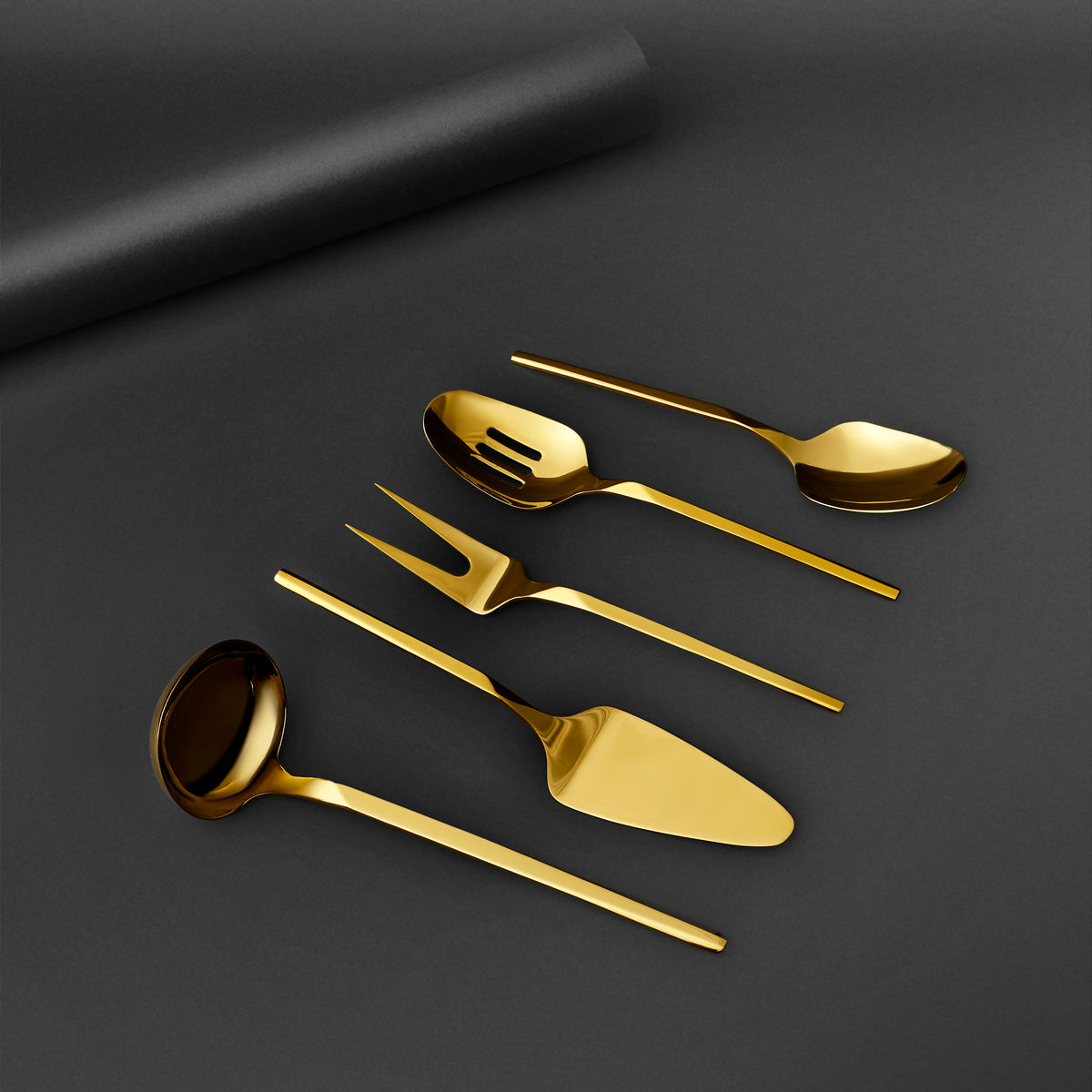 Jumbo 5100 5 Parça Titanyum Gold Servis Seti