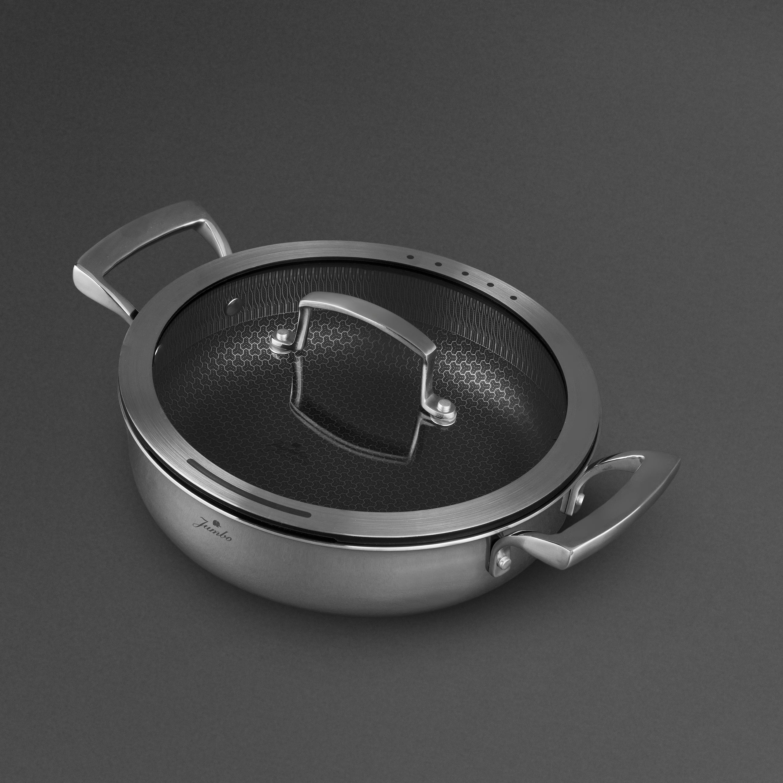 Jumbo Breda 3PLY 7 Parça Çelik Tencere Seti