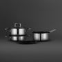 Jumbo New Lyon 5 Parça İndüksiyon Tabanlı Çelik Midi Tencere Set