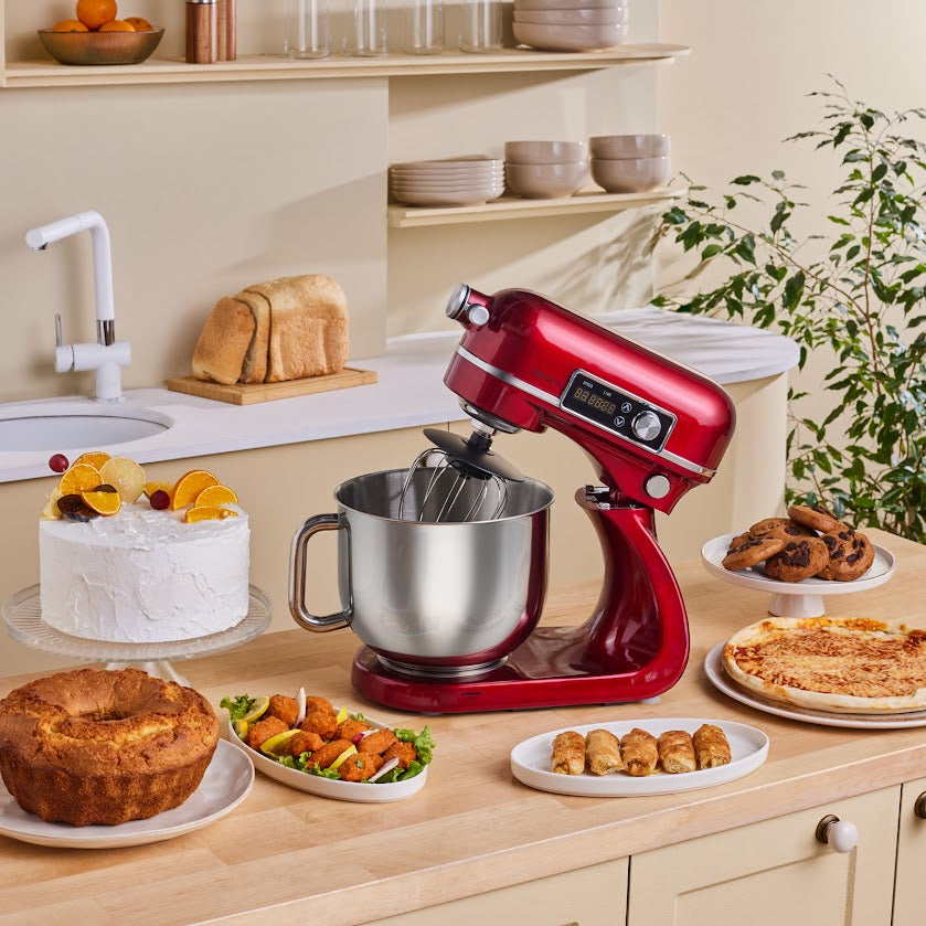 Karaca Maestro Artisan Stand Mikser Ultra Sessiz 6 Litre Kırmızı