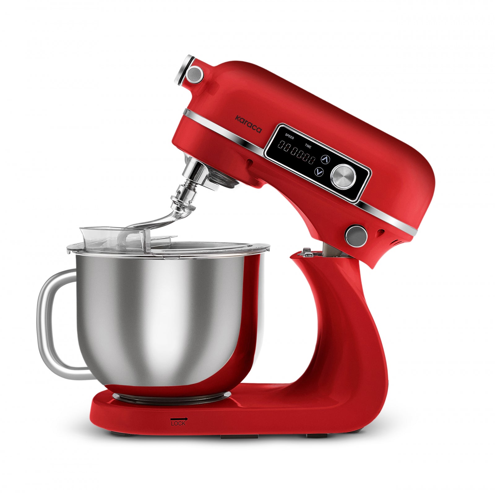 Karaca Maestro Artisan Stand Mikser Ultra Sessiz 6 Litre Kırmızı