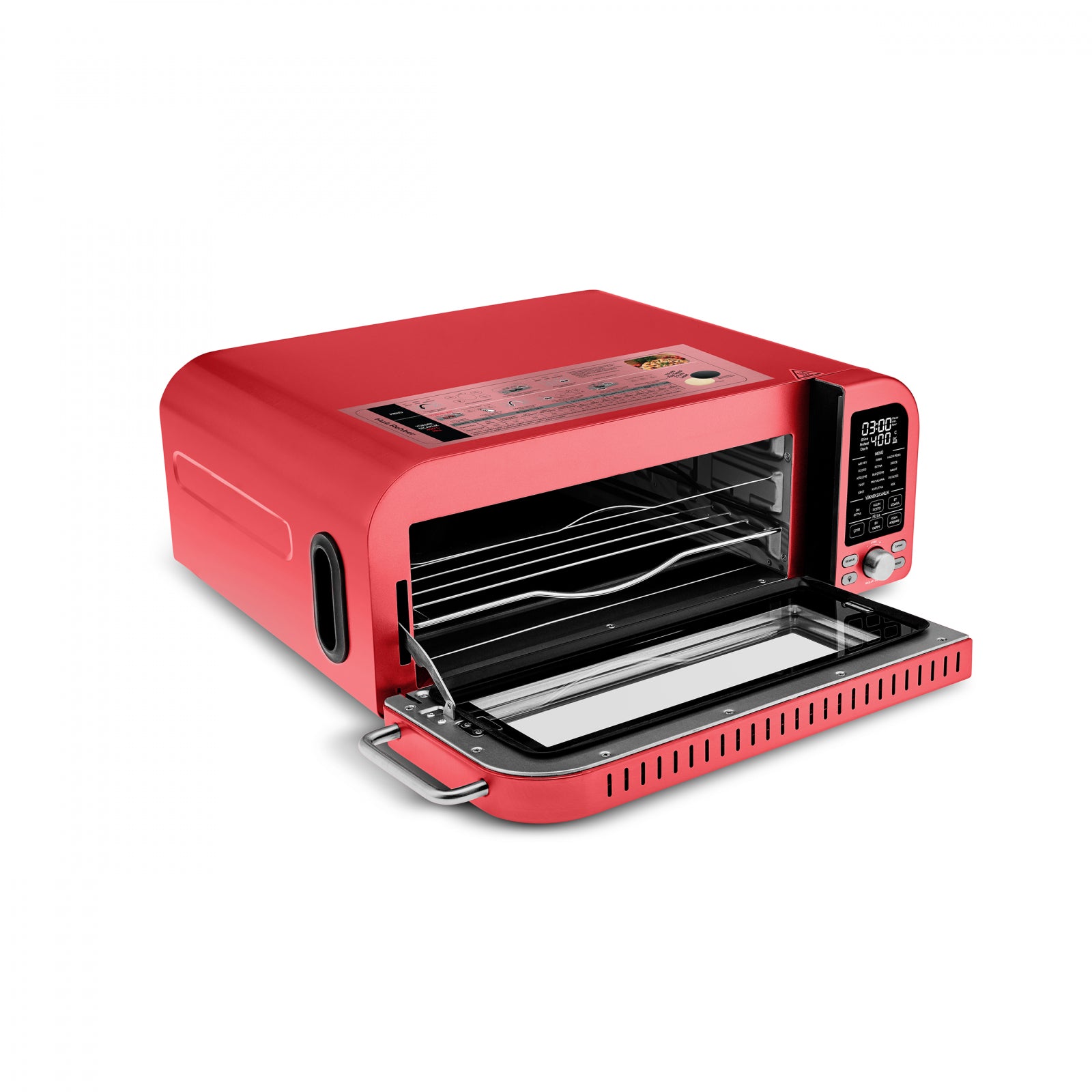 Karaca Multicrust Artisan Retro Pizza Makinesi ve Airfryer