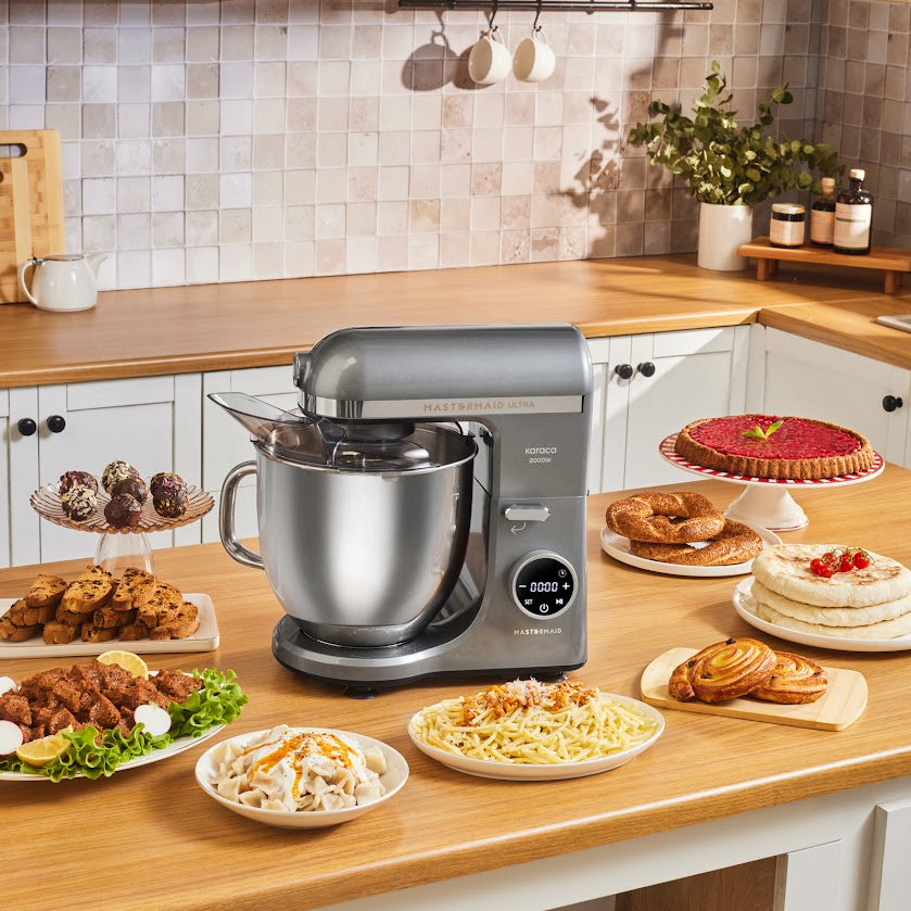Karaca Mastermaid Chef Ultra D2000W Dijital Ekranlı Hamur Yoğurma