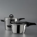 Jumbo Procook 4+6 Litre Paslanmaz Çelik Düdüklü Tencere Seti
