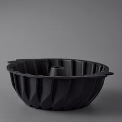 Jumbo Shark Swiss Black Yuvarlak Kek Kalıbı