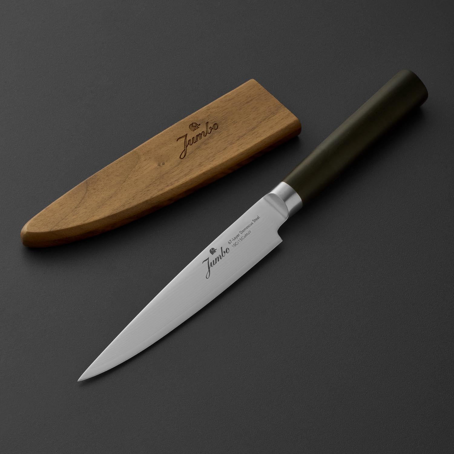 Jumbo Miyaki Çelik Damascus Bıçak 13 cm