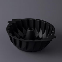 Jumbo Shark Swiss Black Yuvarlak Kek Kalıbı