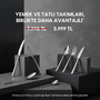 Seçmeli Yemek & Tatlı Çatal Kaşık Bıçak Paketi