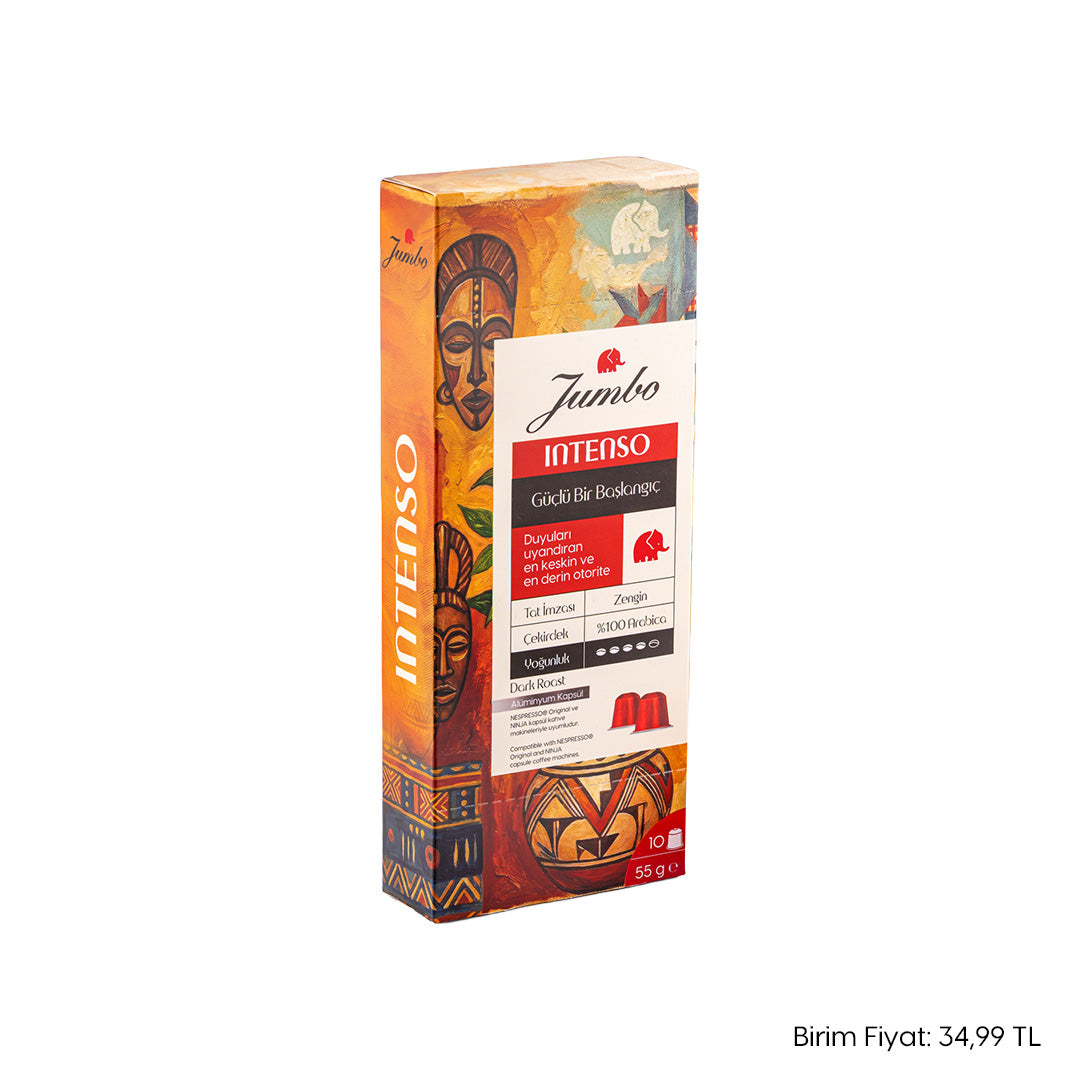Jumbo Intenso Dark Roast Kapsül Kahve 55 gr
