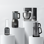 Jumbo x Homend 4'lü Artfood Set Antrasit (Çay Makinesi + Smoothie Blender + Profesyonel Blender + Stand Mikser)