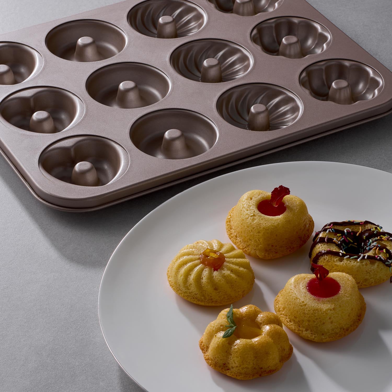 Jumbo Gold Bake Muffin Kalıbı