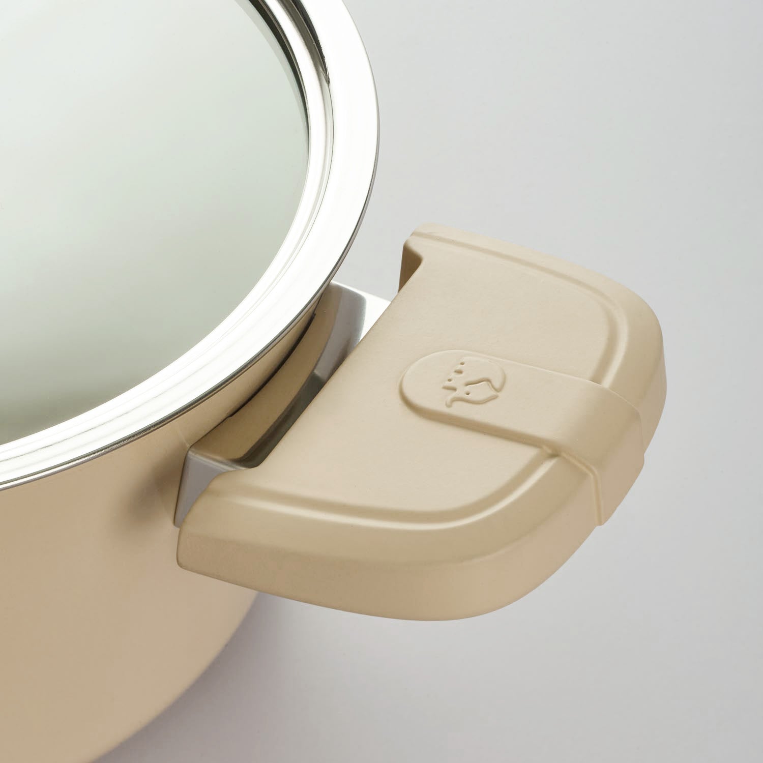 Jumbo Swiss Crystal Dark Cream 7 Parça Tencere Seti